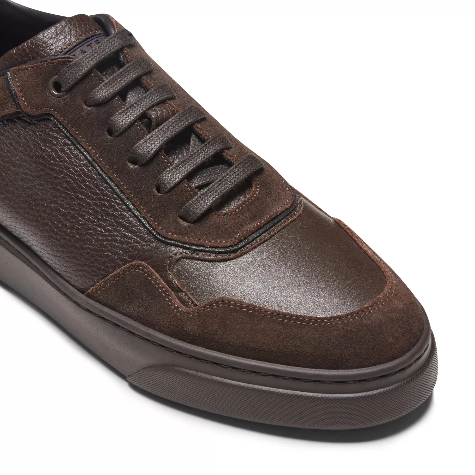 Best Sale Fratelli Rossetti Sneaker in pelle di cervo e suede colore marrone- Ebano