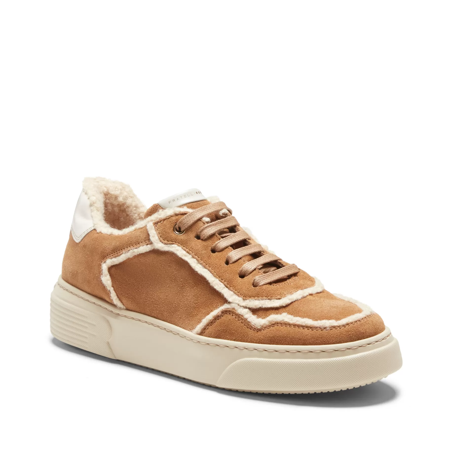 Online Fratelli Rossetti Sneaker in suede colore - Orzo
