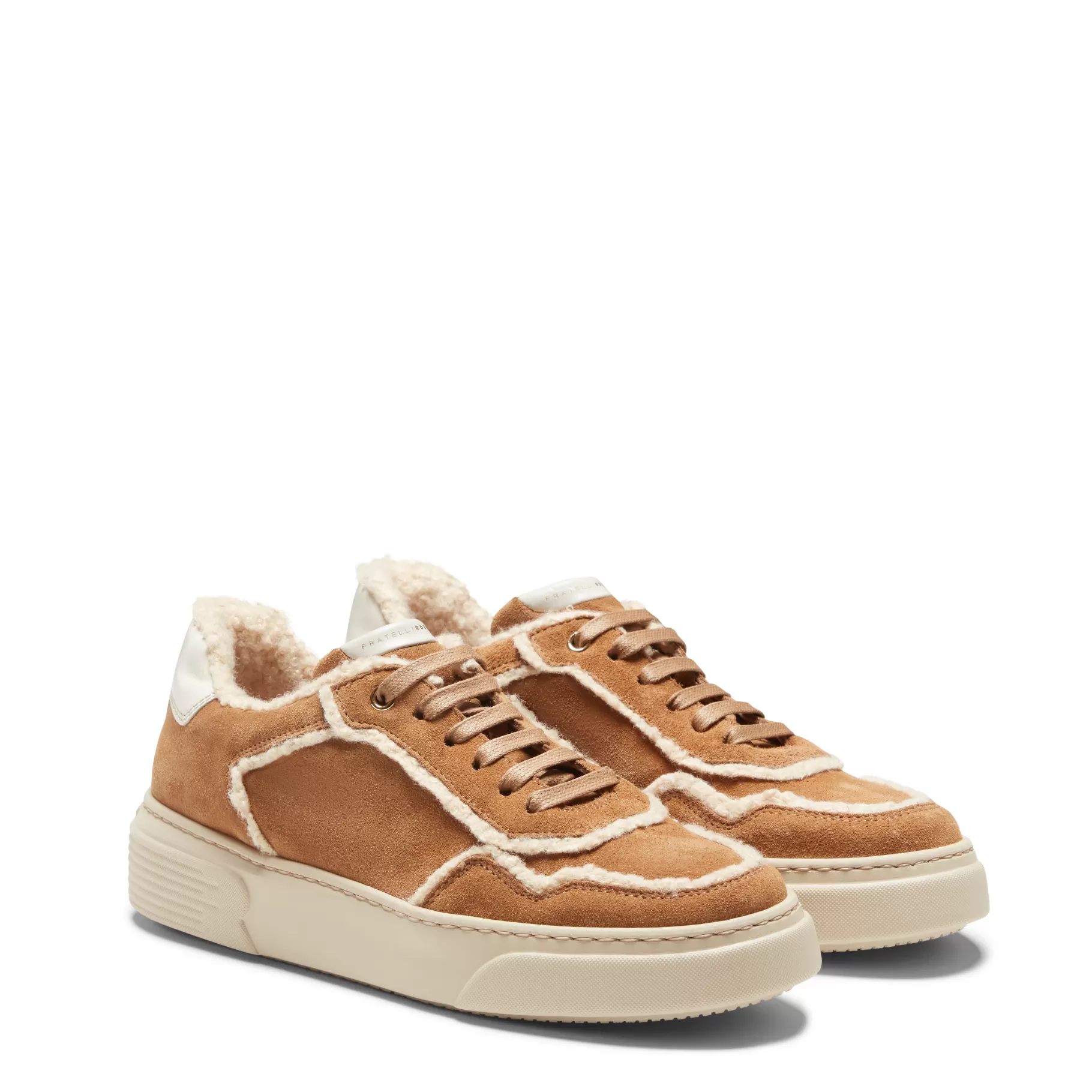 Online Fratelli Rossetti Sneaker in suede colore - Orzo