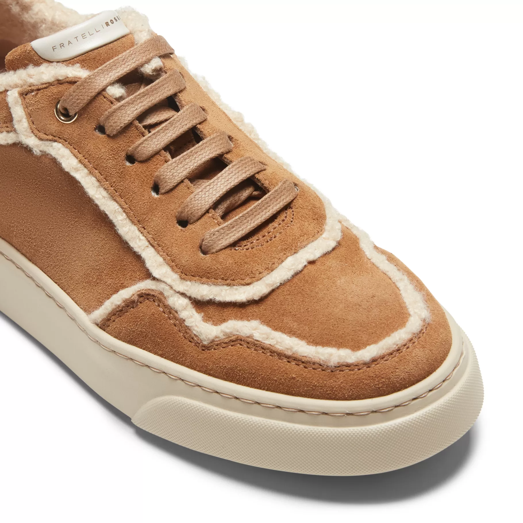 Online Fratelli Rossetti Sneaker in suede colore - Orzo