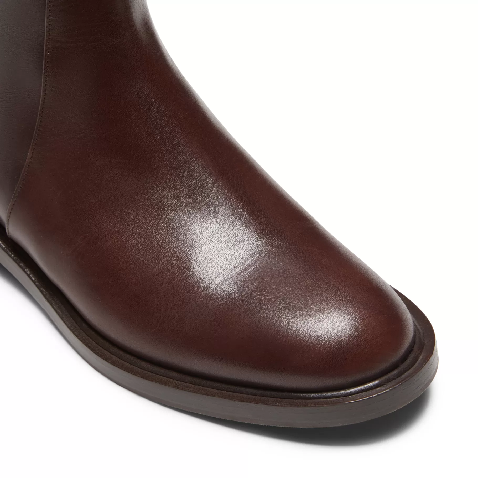 Outlet Fratelli Rossetti Stivale da donna in pelle colore - Mogano