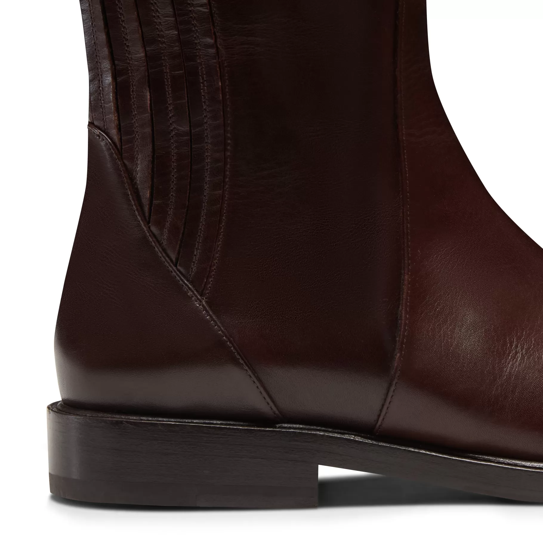 Outlet Fratelli Rossetti Stivale da donna in pelle colore - Mogano