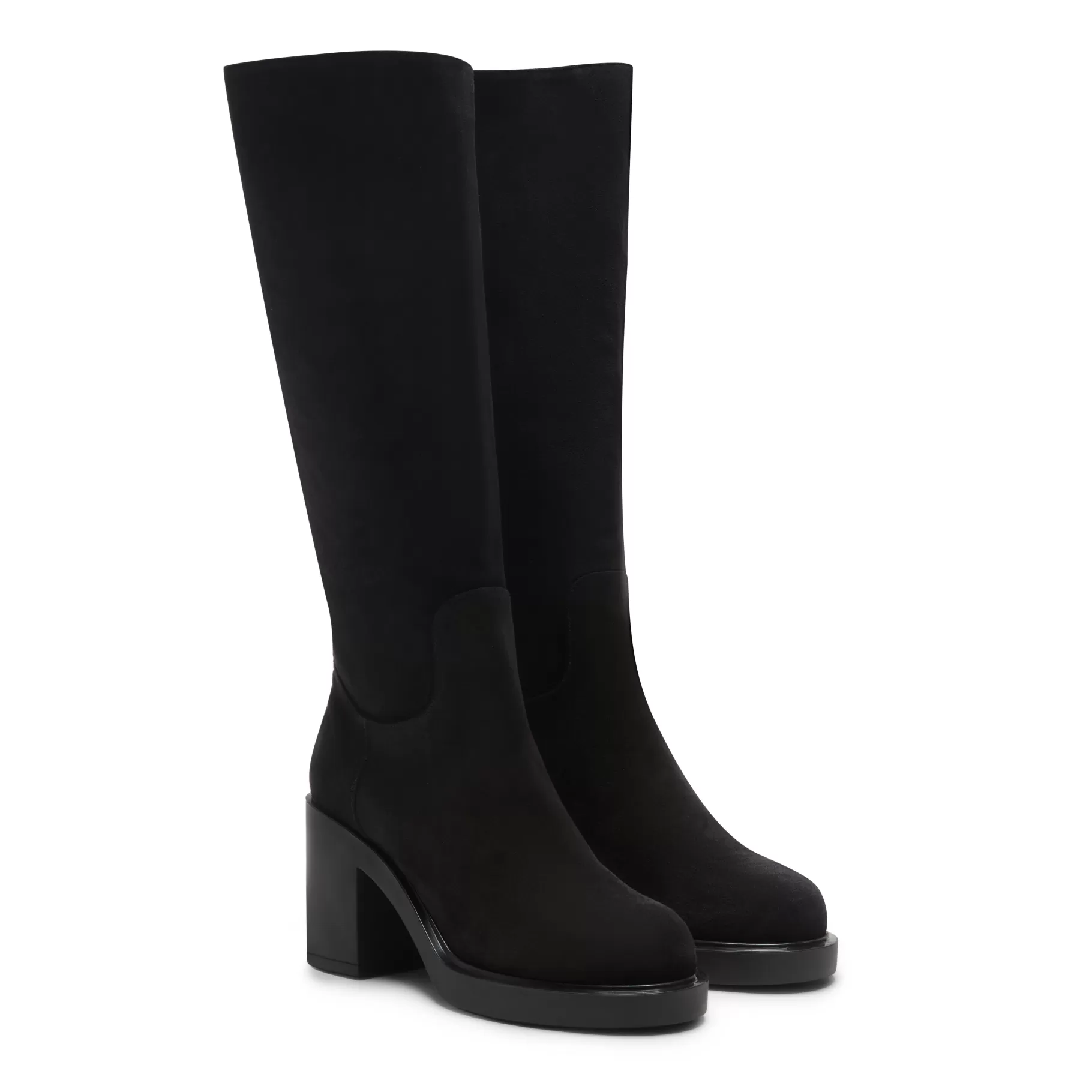 Outlet Fratelli Rossetti Stivale in suede colore - Nero