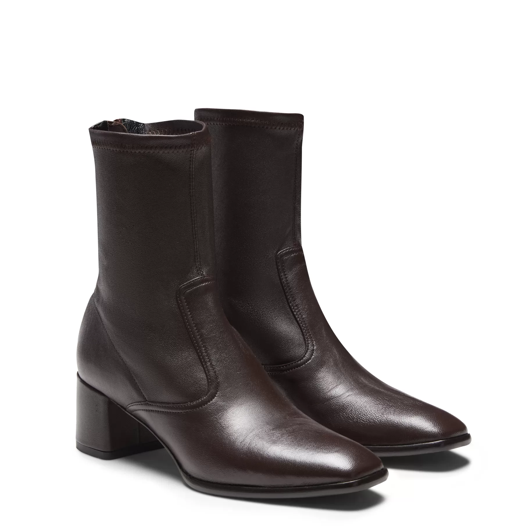 Outlet Fratelli Rossetti Stivaletti in pelle colore - Marrone