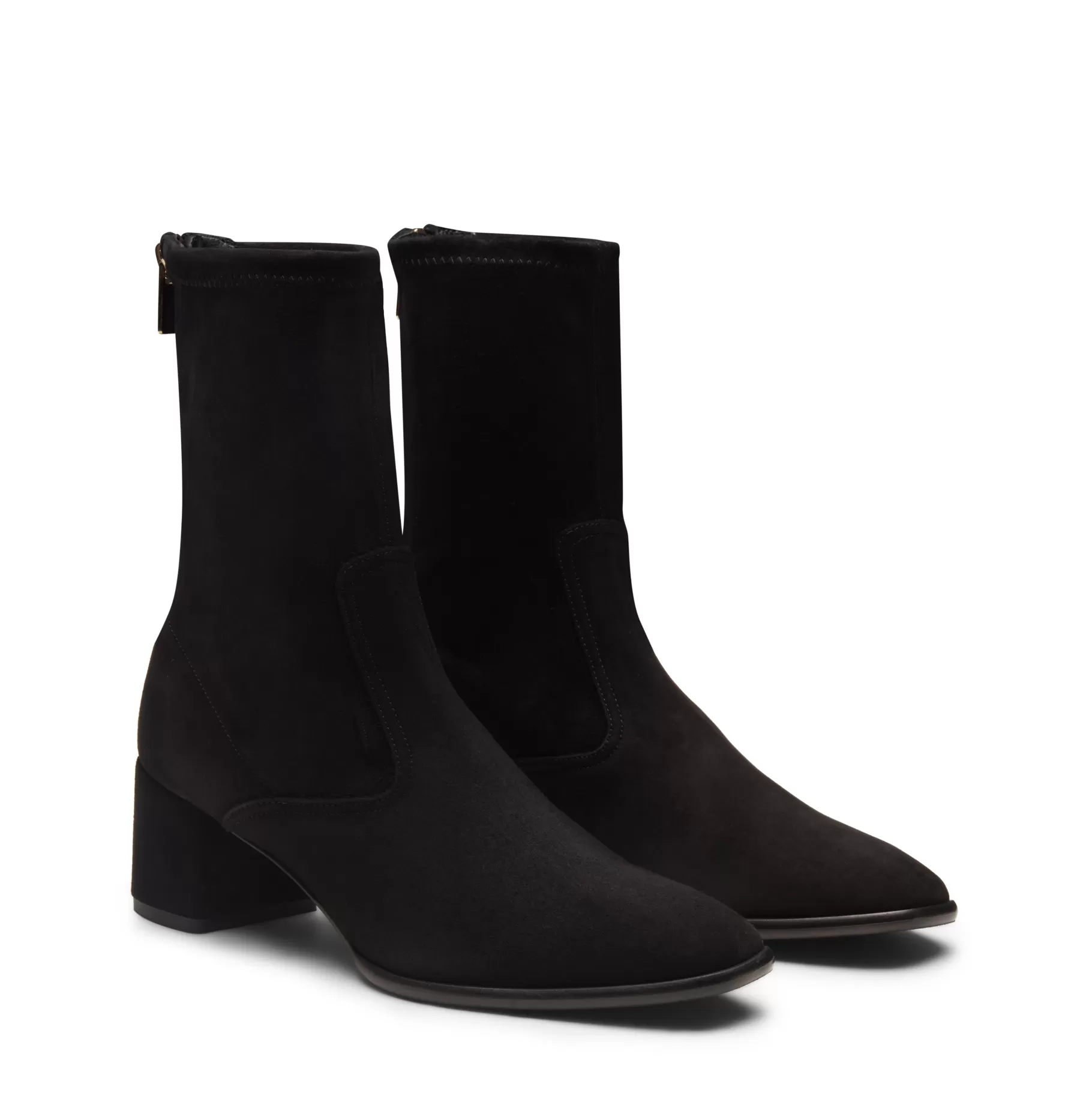 Outlet Fratelli Rossetti Stivaletti in suede colore - Nero