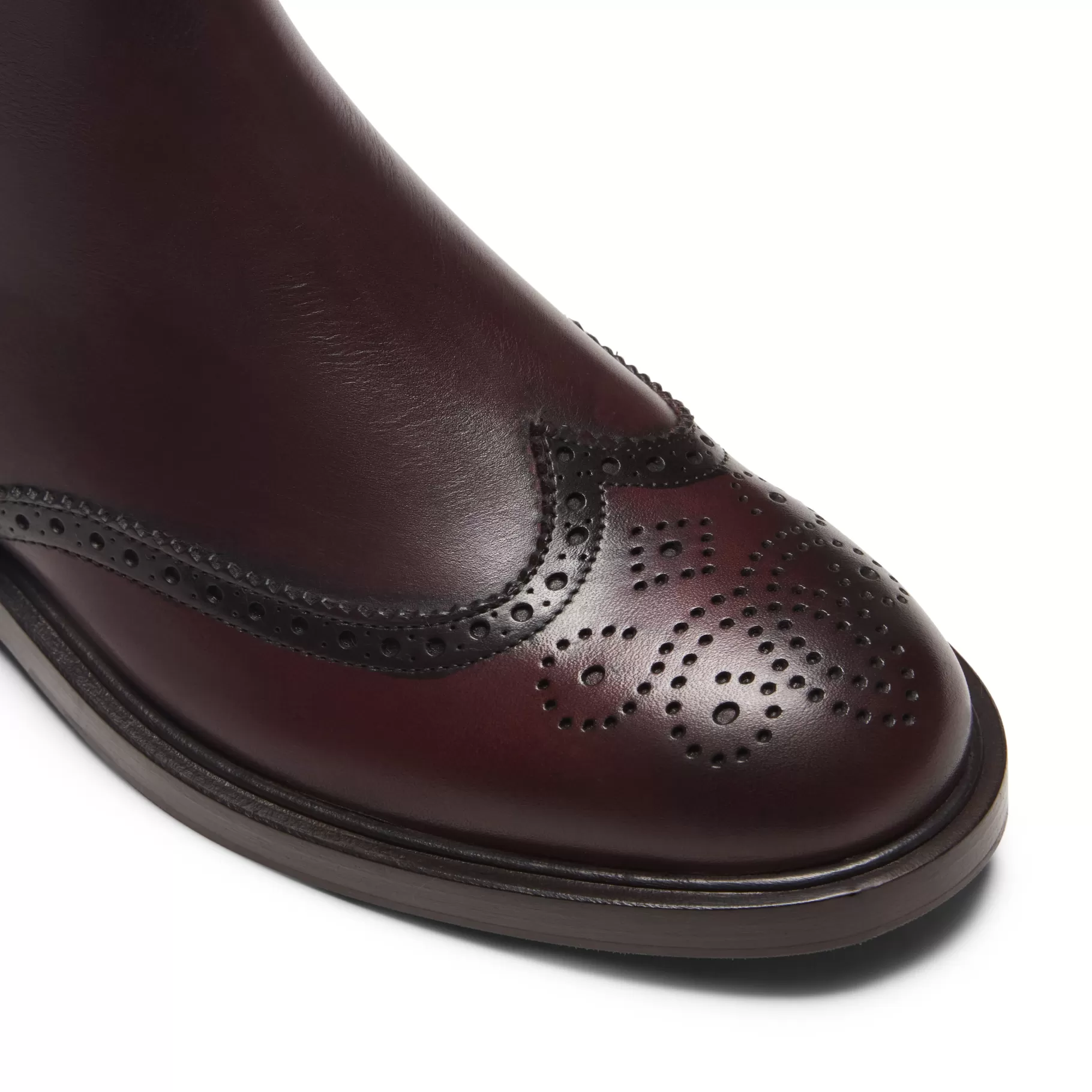 Store Fratelli Rossetti Stivaletto Beatles in pelle da donna colore - Granata