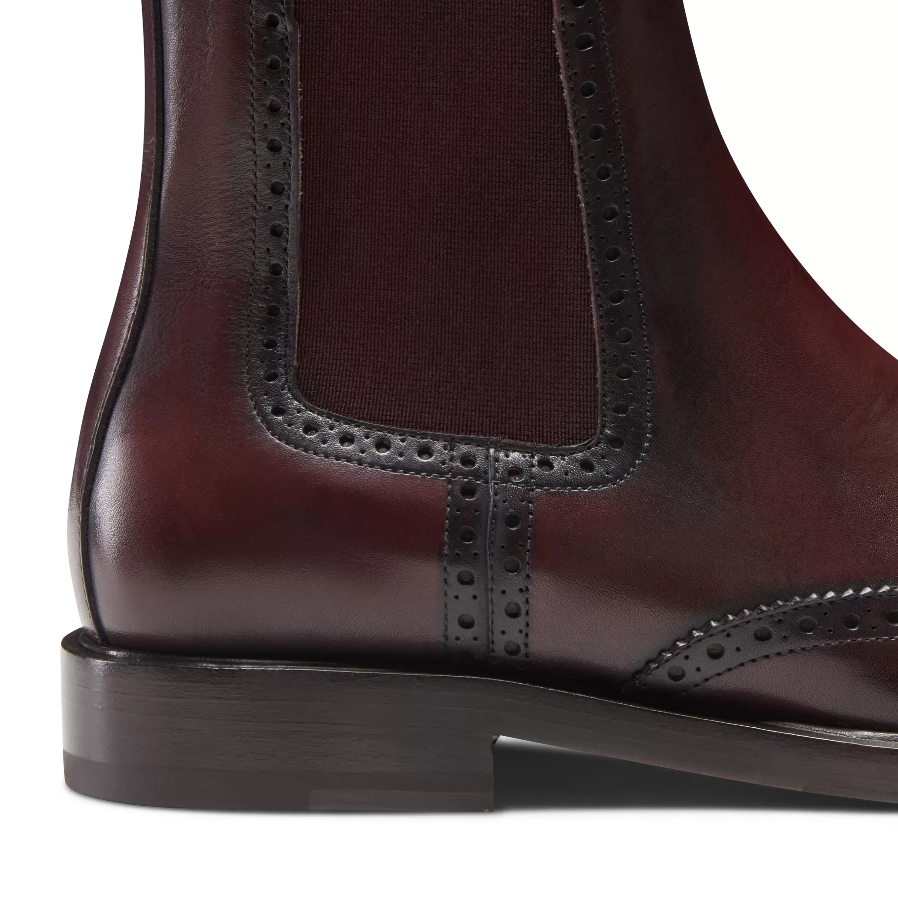 Store Fratelli Rossetti Stivaletto Beatles in pelle da donna colore - Granata