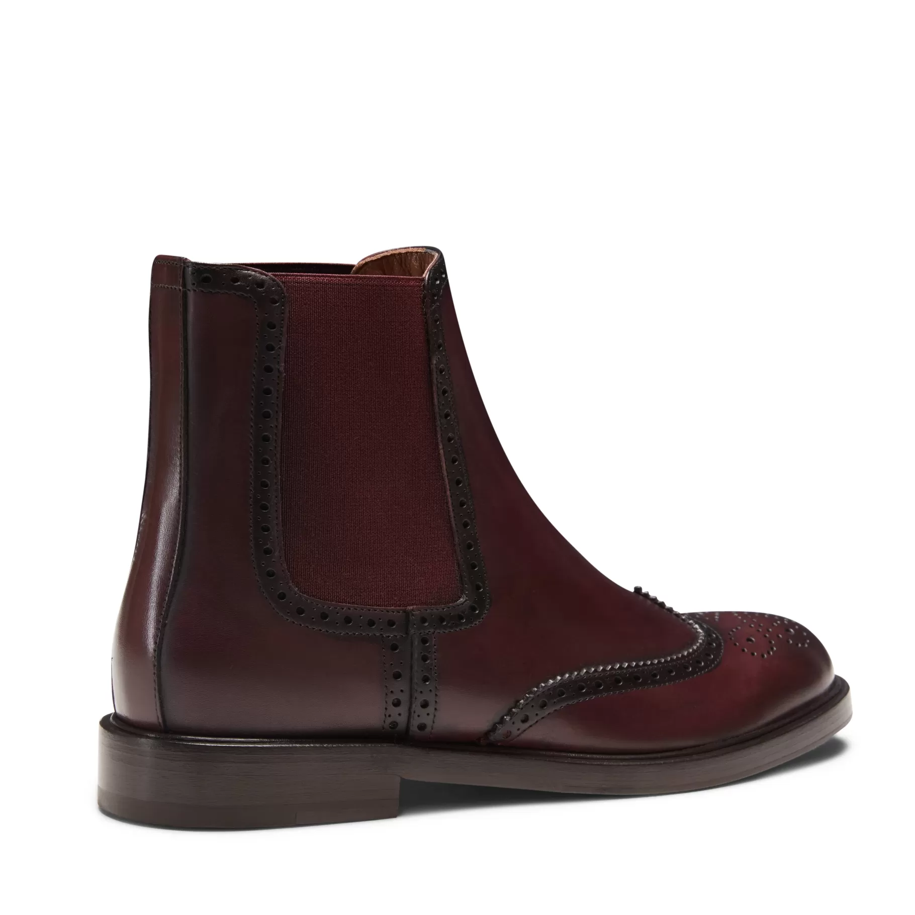 Store Fratelli Rossetti Stivaletto Beatles in pelle da donna colore - Granata