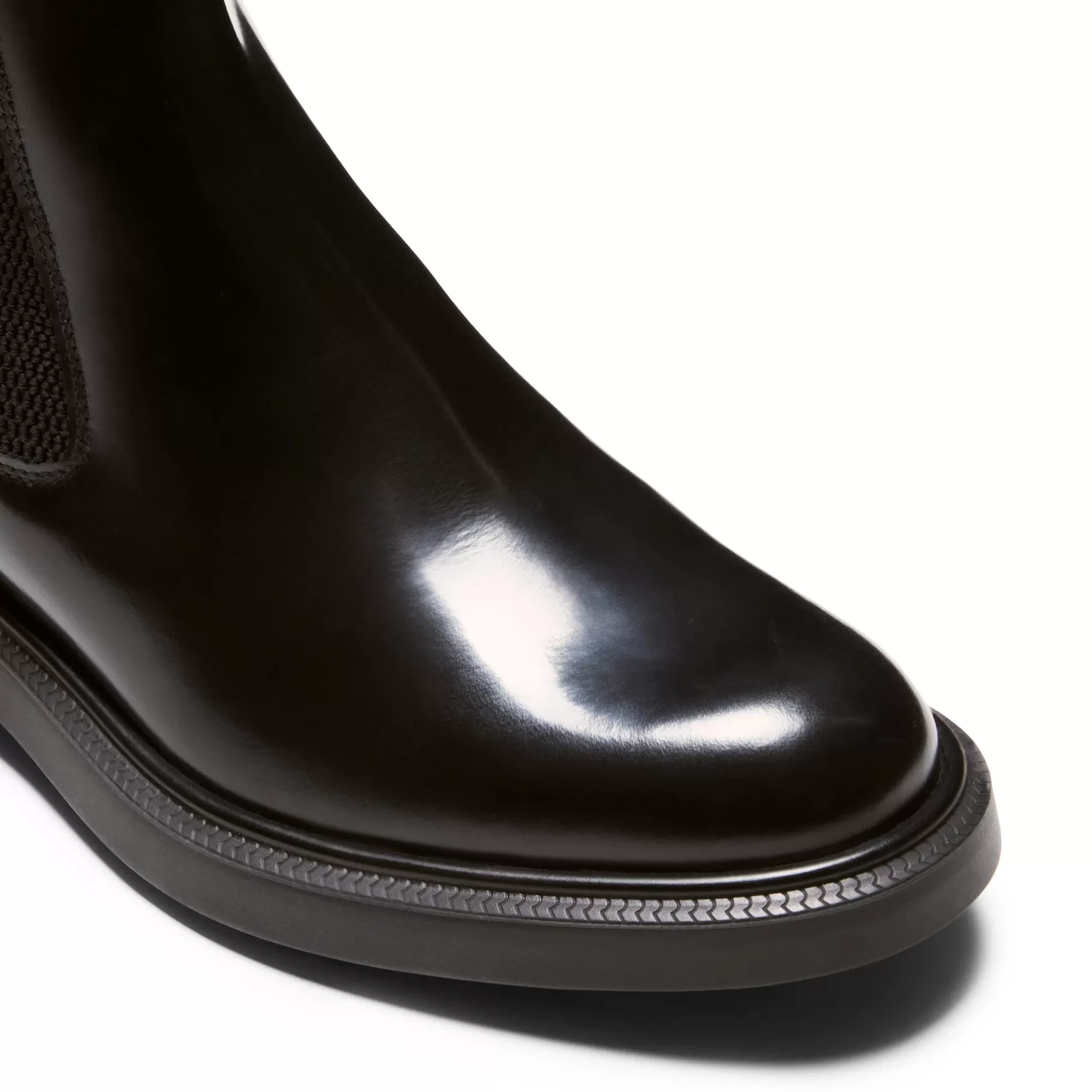 Outlet Fratelli Rossetti Stivaletto beatles in pelle da donna colore - Nero
