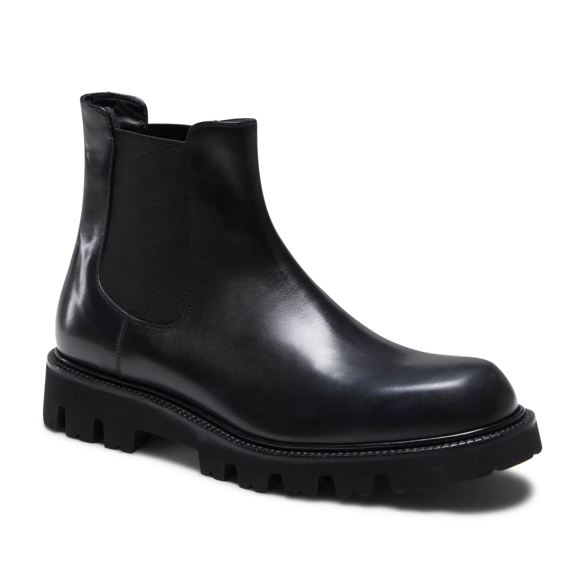 Discount Fratelli Rossetti Stivaletto beatles in pelle da uomo colore - Nero