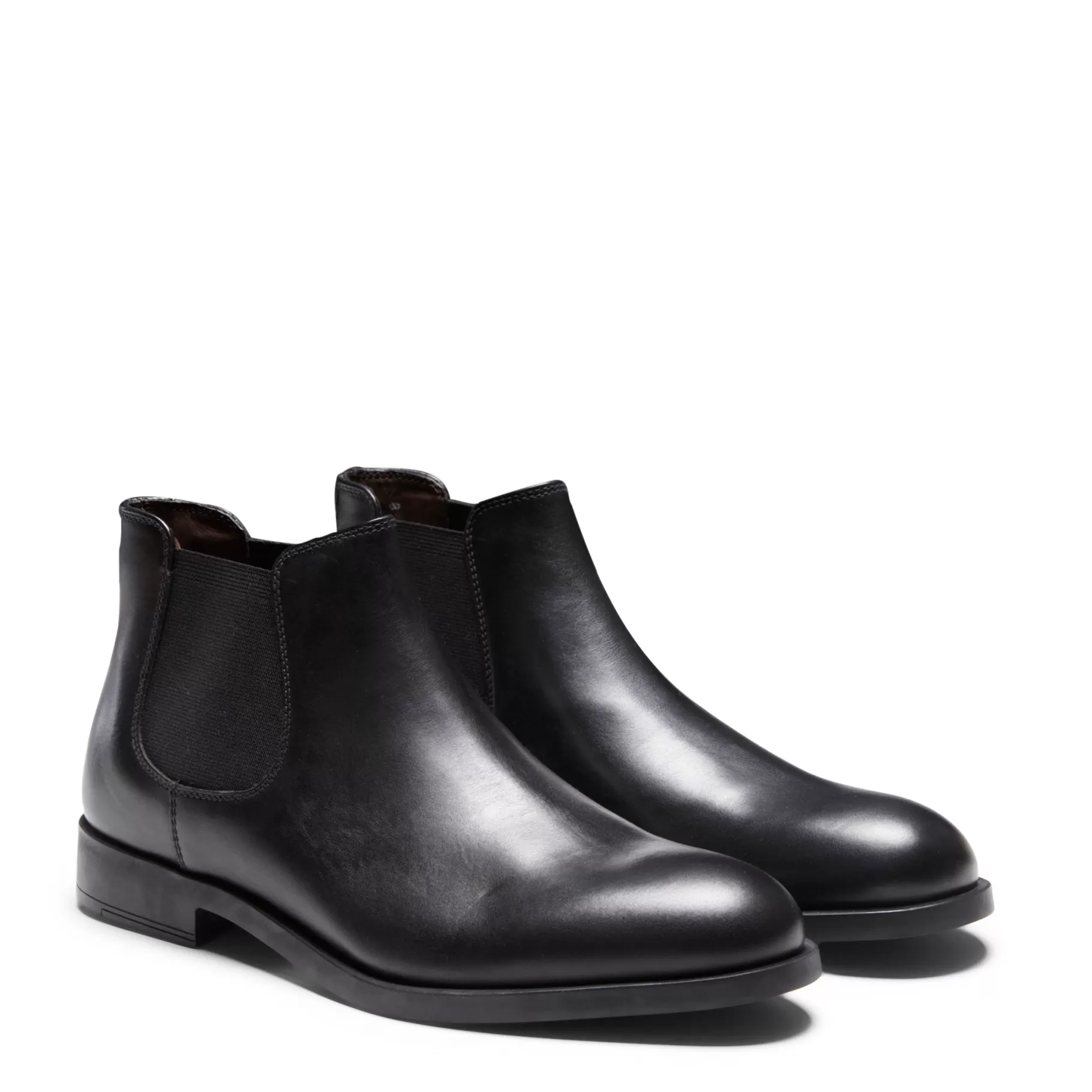 Store Fratelli Rossetti Stivaletto beatles in pelle da uomo colore - Nero