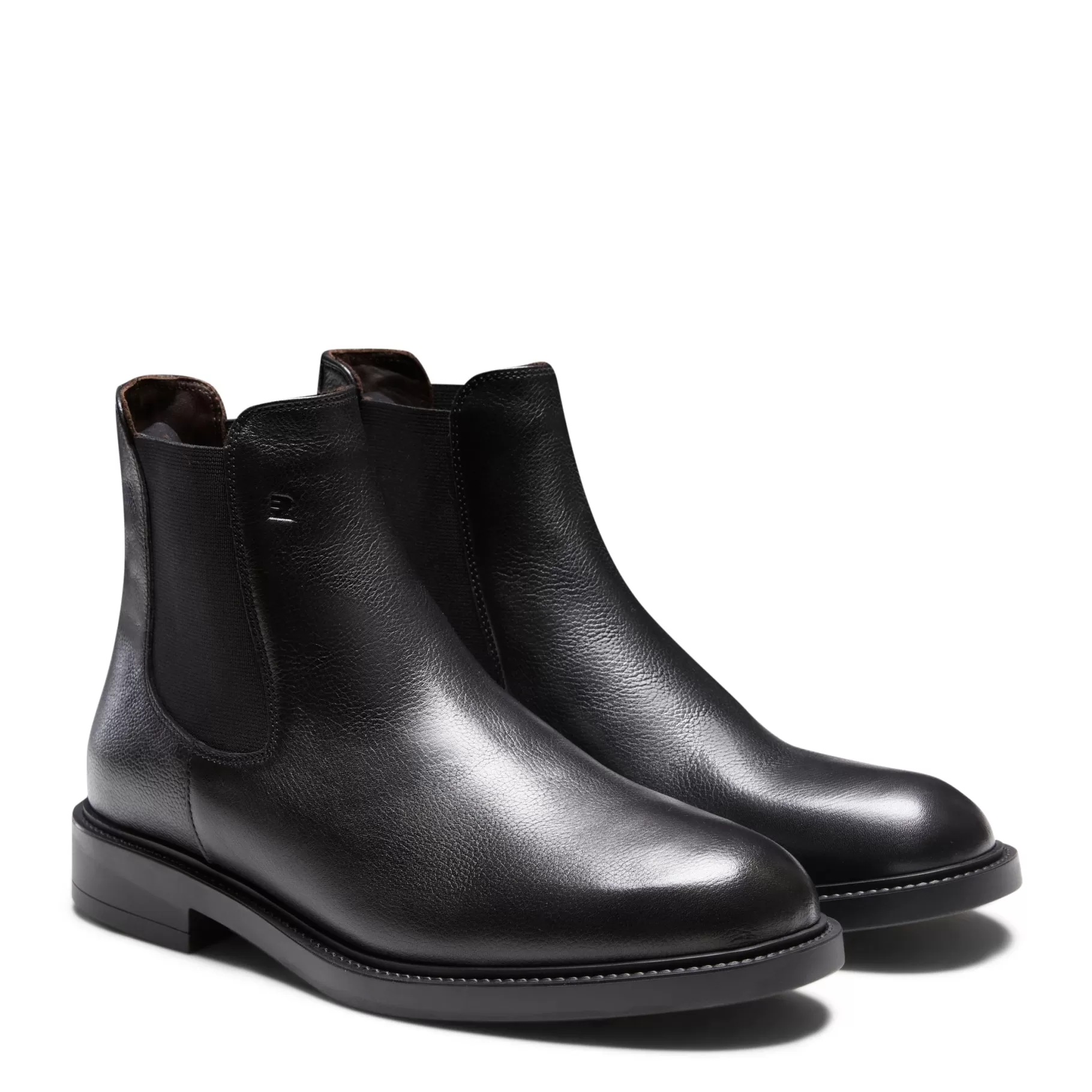 Flash Sale Fratelli Rossetti Stivaletto beatles in pelle da uomo colore - Nero