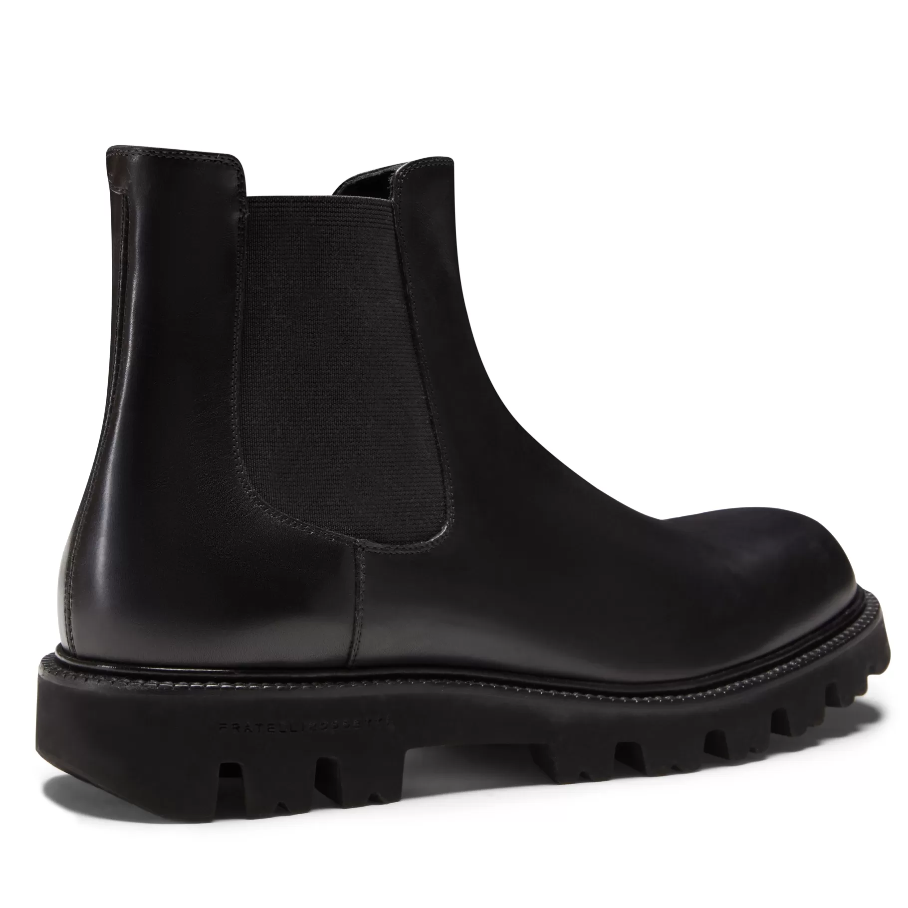 Discount Fratelli Rossetti Stivaletto beatles in pelle da uomo colore - Nero