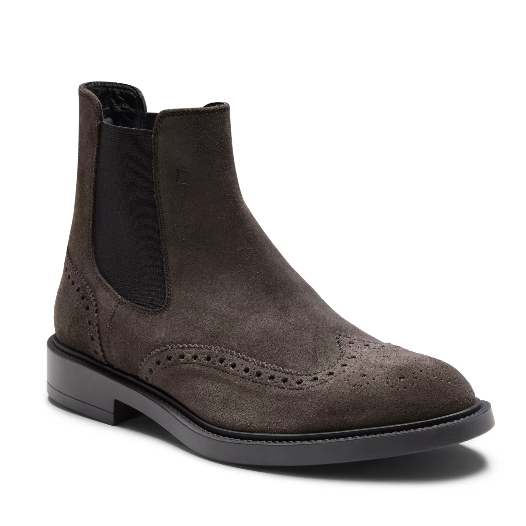 Hot Fratelli Rossetti Stivaletto beatles in suede da uomo colore - Antracite