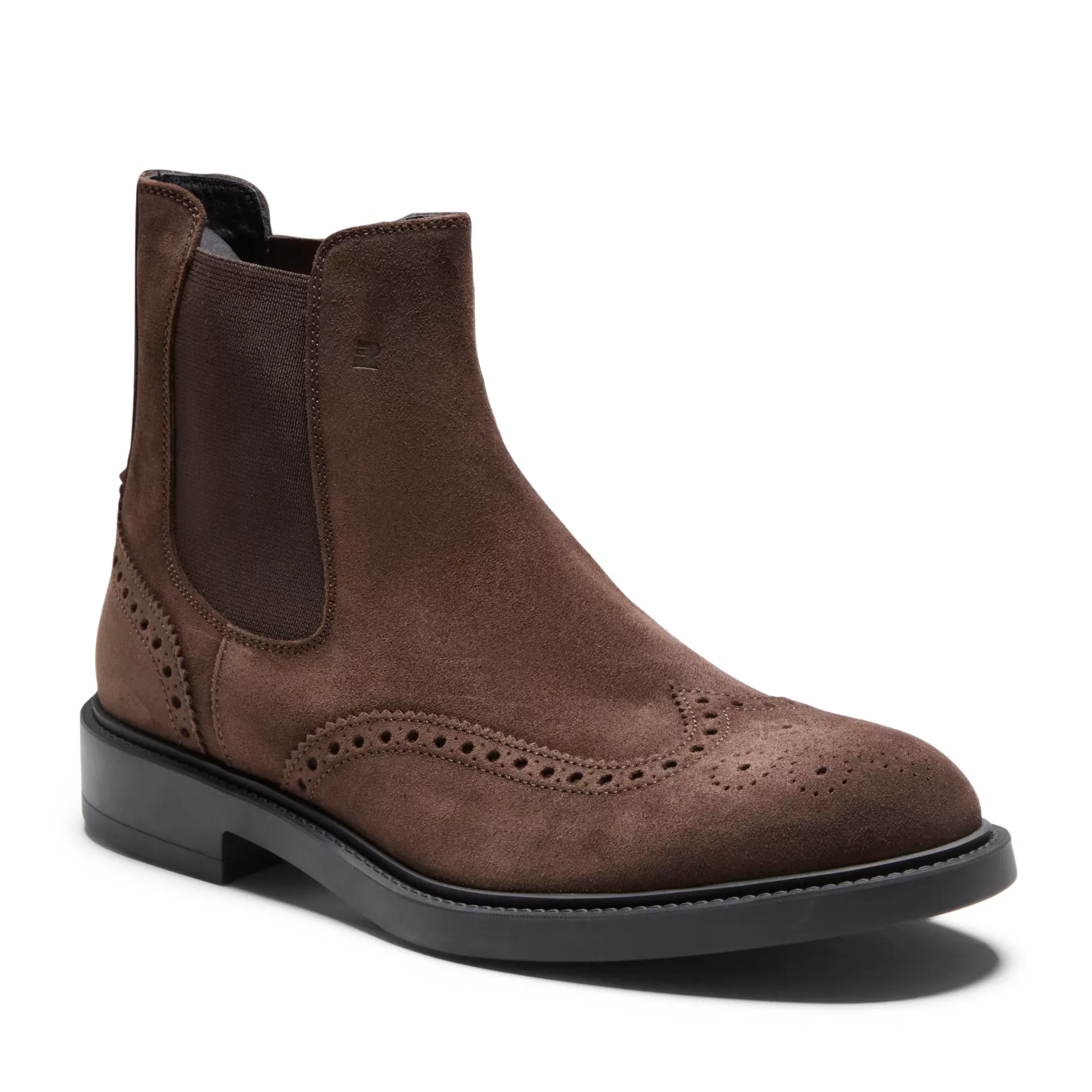 Outlet Fratelli Rossetti Stivaletto beatles in suede da uomo colore - Cacao