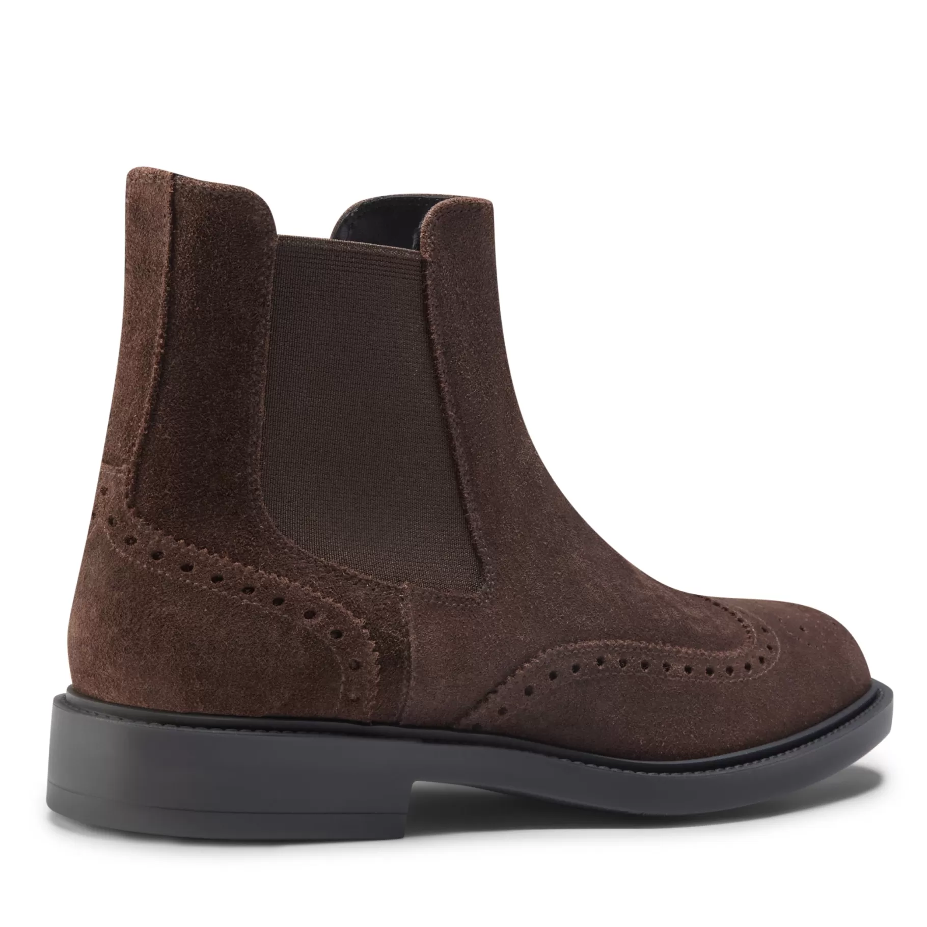 Outlet Fratelli Rossetti Stivaletto beatles in suede da uomo colore - Cacao