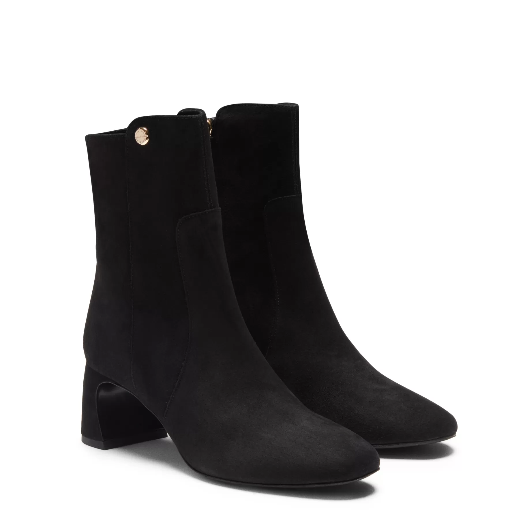 Outlet Fratelli Rossetti Stivaletto da donna in suede colore - Nero