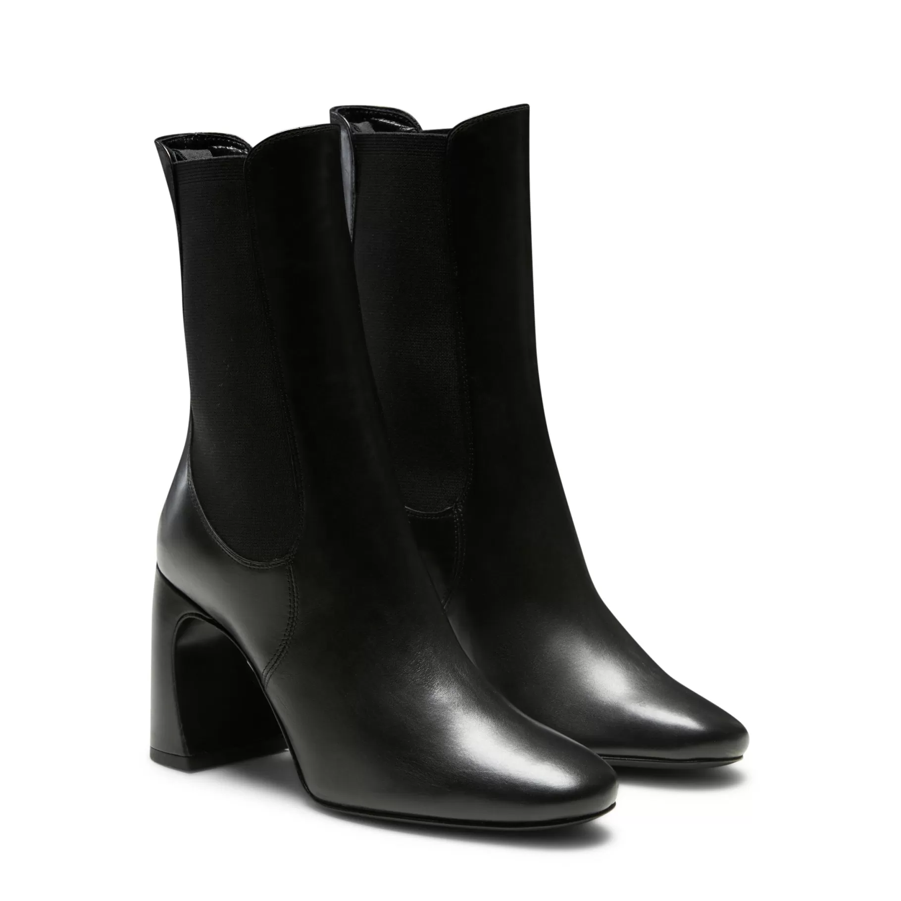 Sale Fratelli Rossetti Stivaletto in pelle da donna colore - Nero