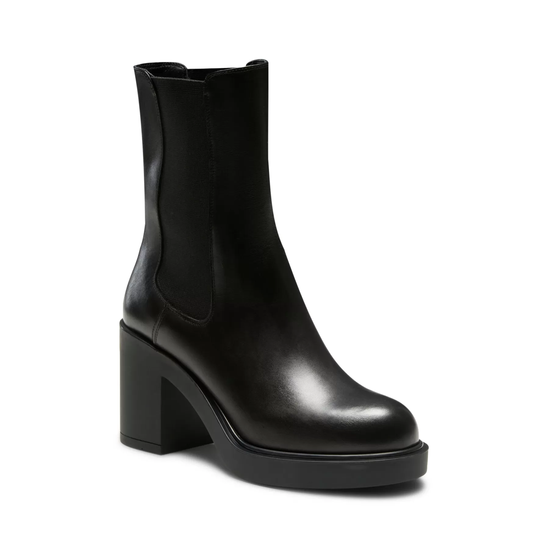 Sale Fratelli Rossetti Stivaletto in pelle da donna colore - Nero