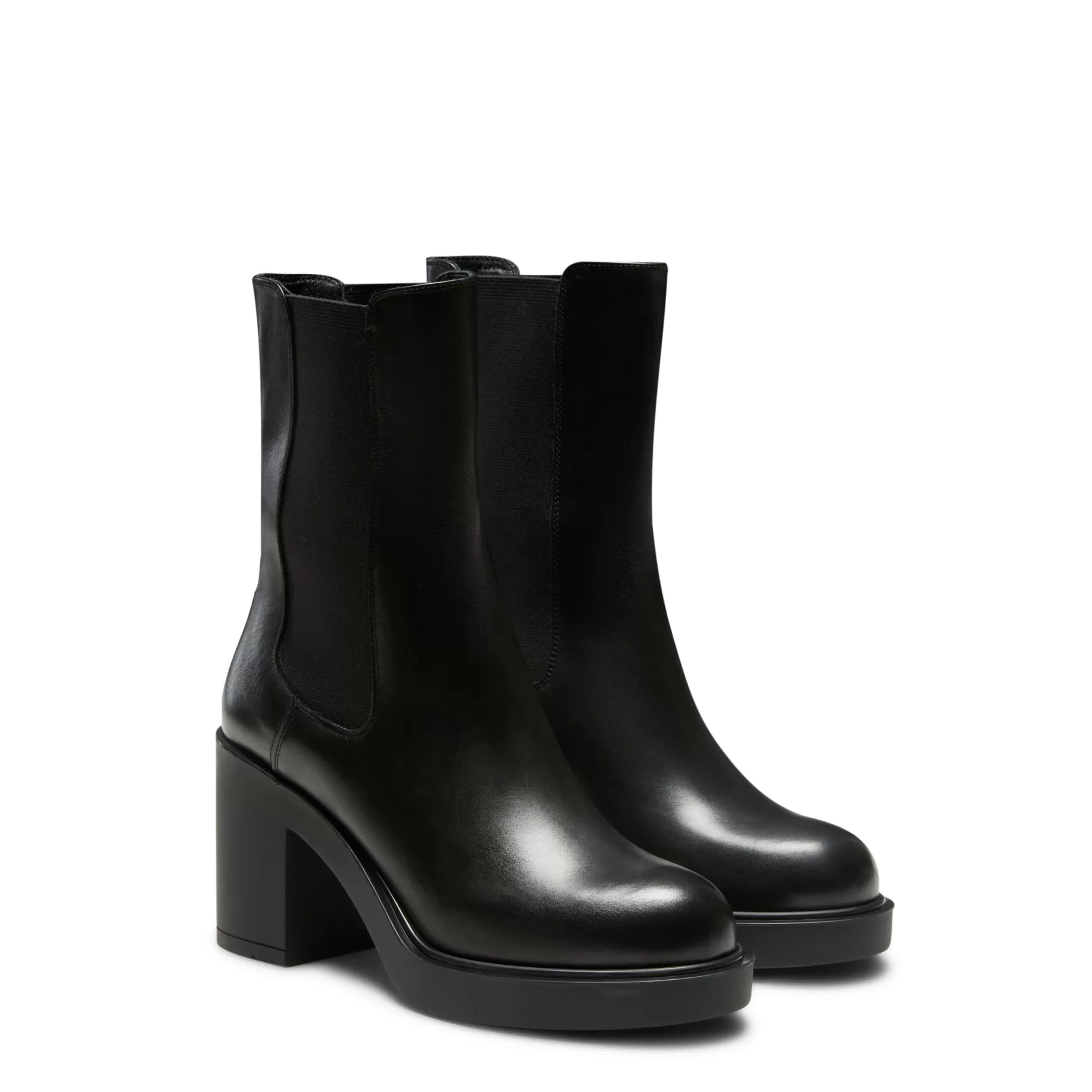 Sale Fratelli Rossetti Stivaletto in pelle da donna colore - Nero