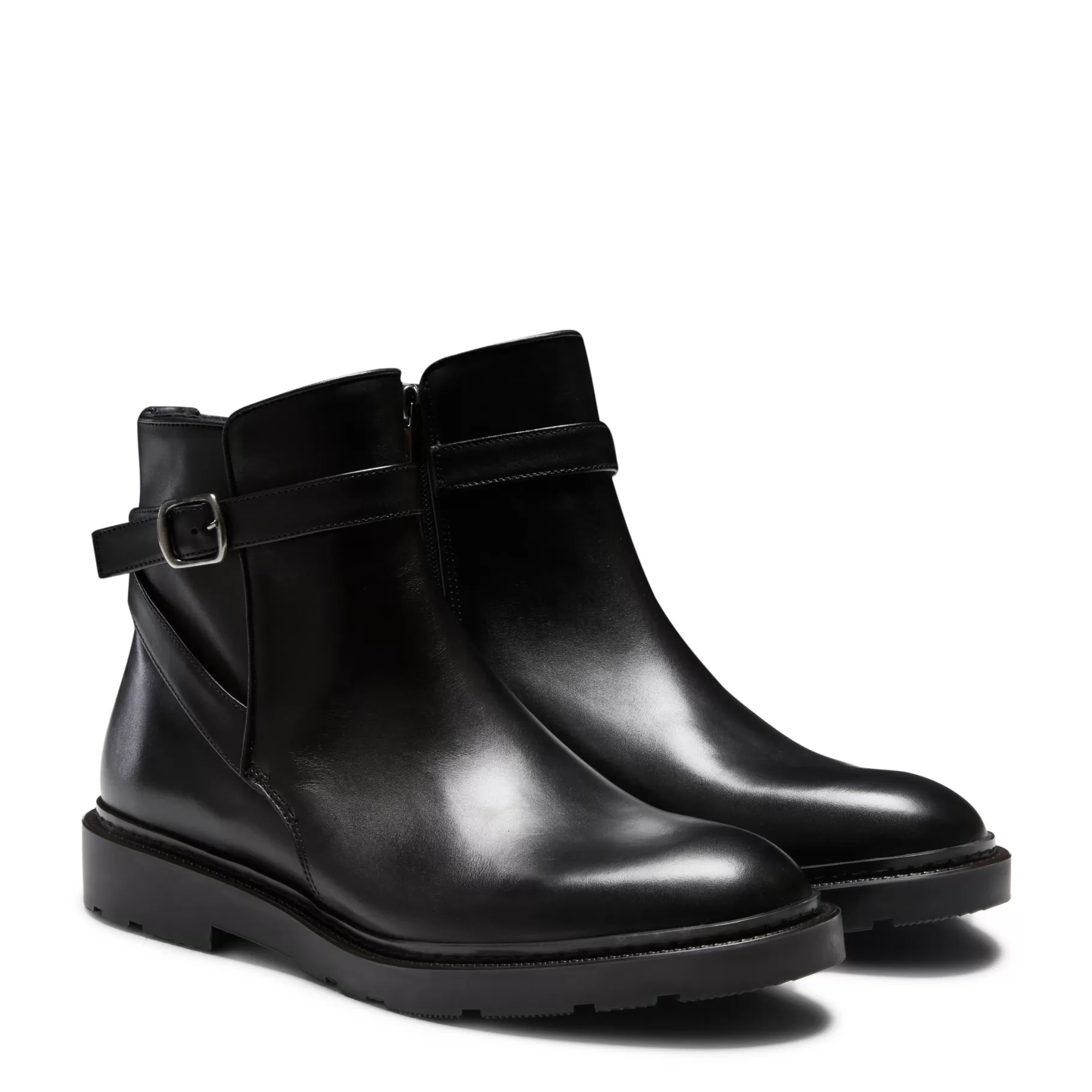 Discount Fratelli Rossetti Stivaletto in pelle da uomo colore - Nero