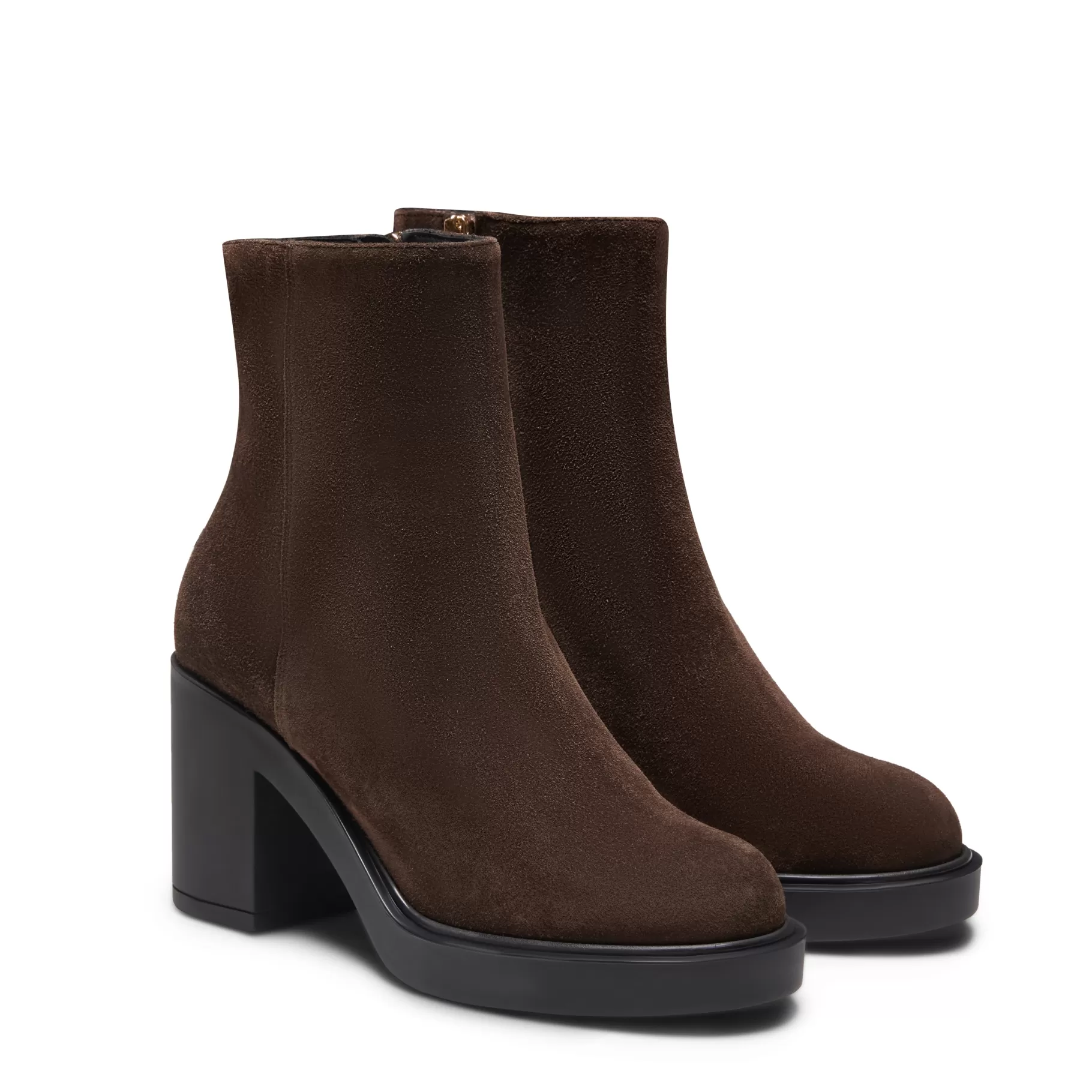 Hot Fratelli Rossetti Stivaletto in suede da donna colore - Cacao