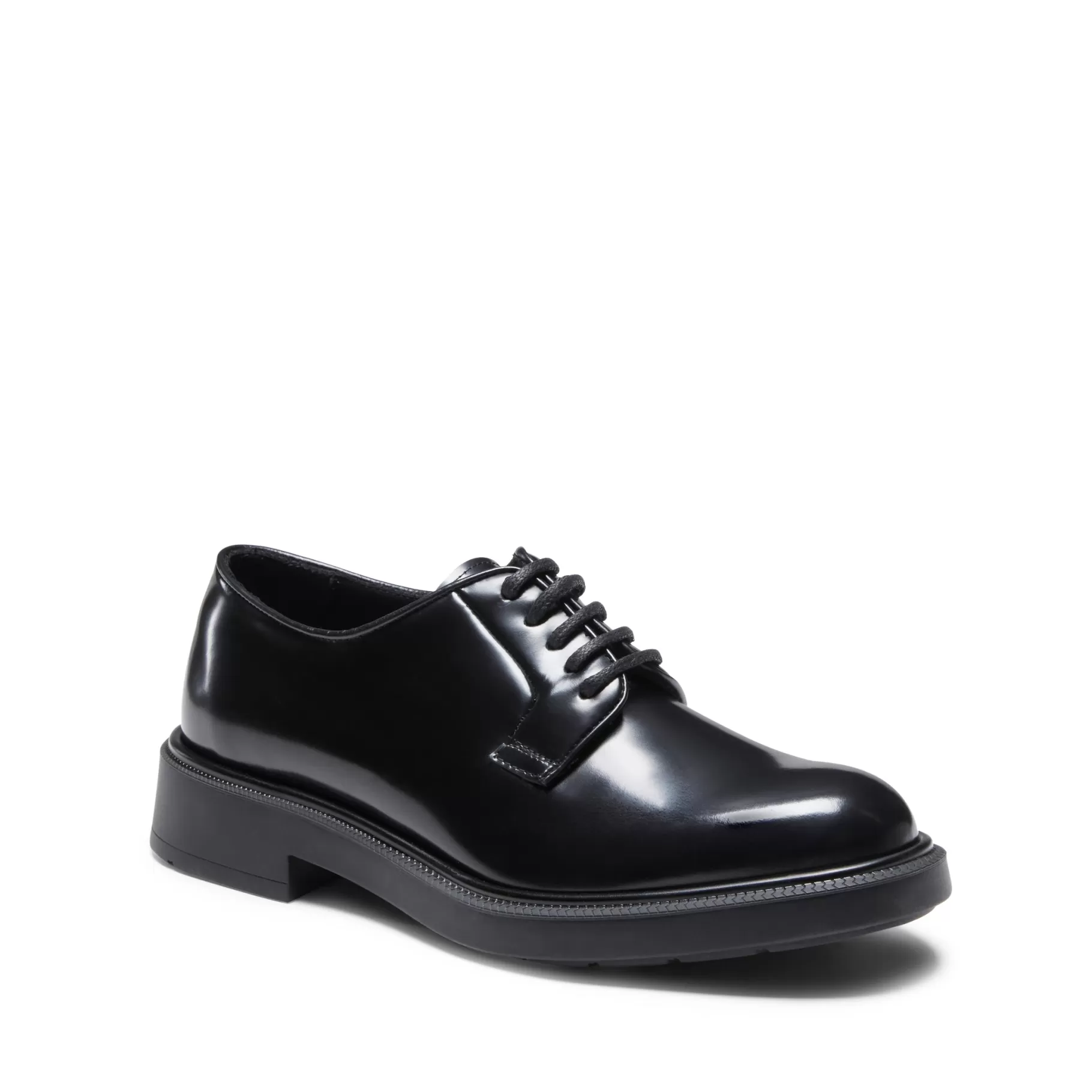 Best Sale Fratelli Rossetti Stringata derby da donna in pelle colore - Nero
