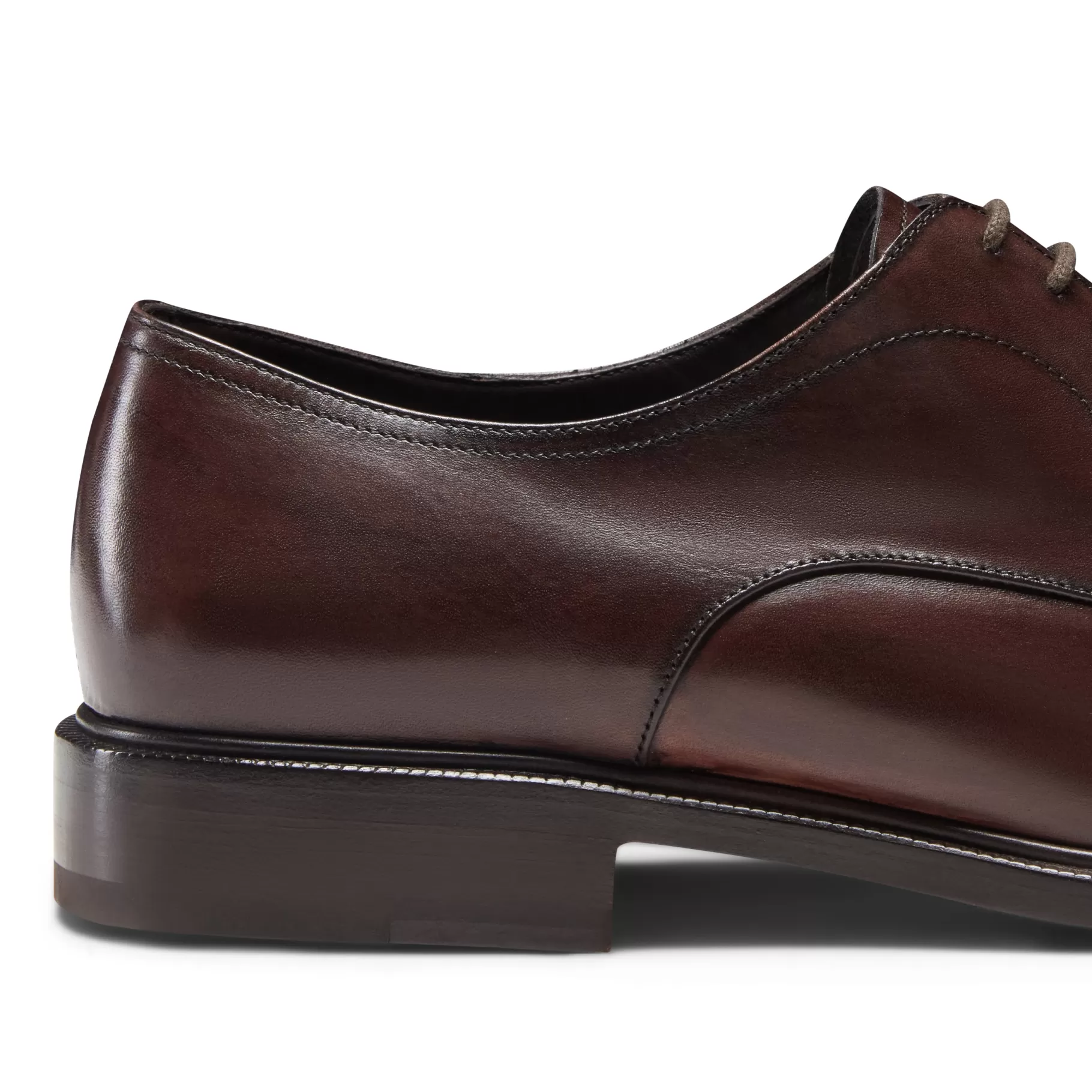 Clearance Fratelli Rossetti Stringata Derby da uomo in pelle colore marrone- Marronescuro