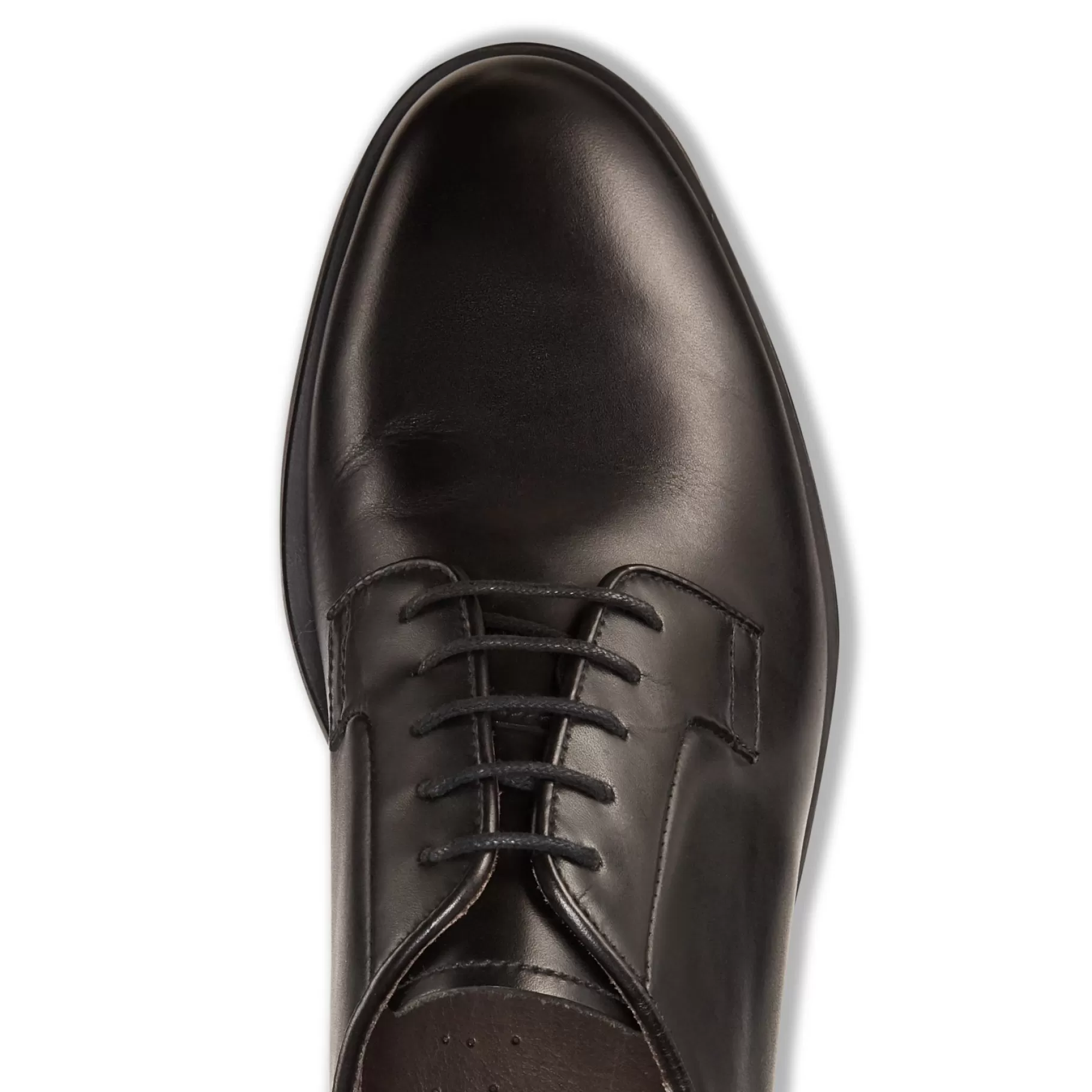 Shop Fratelli Rossetti Stringata Derby in pelle colore o- Ner