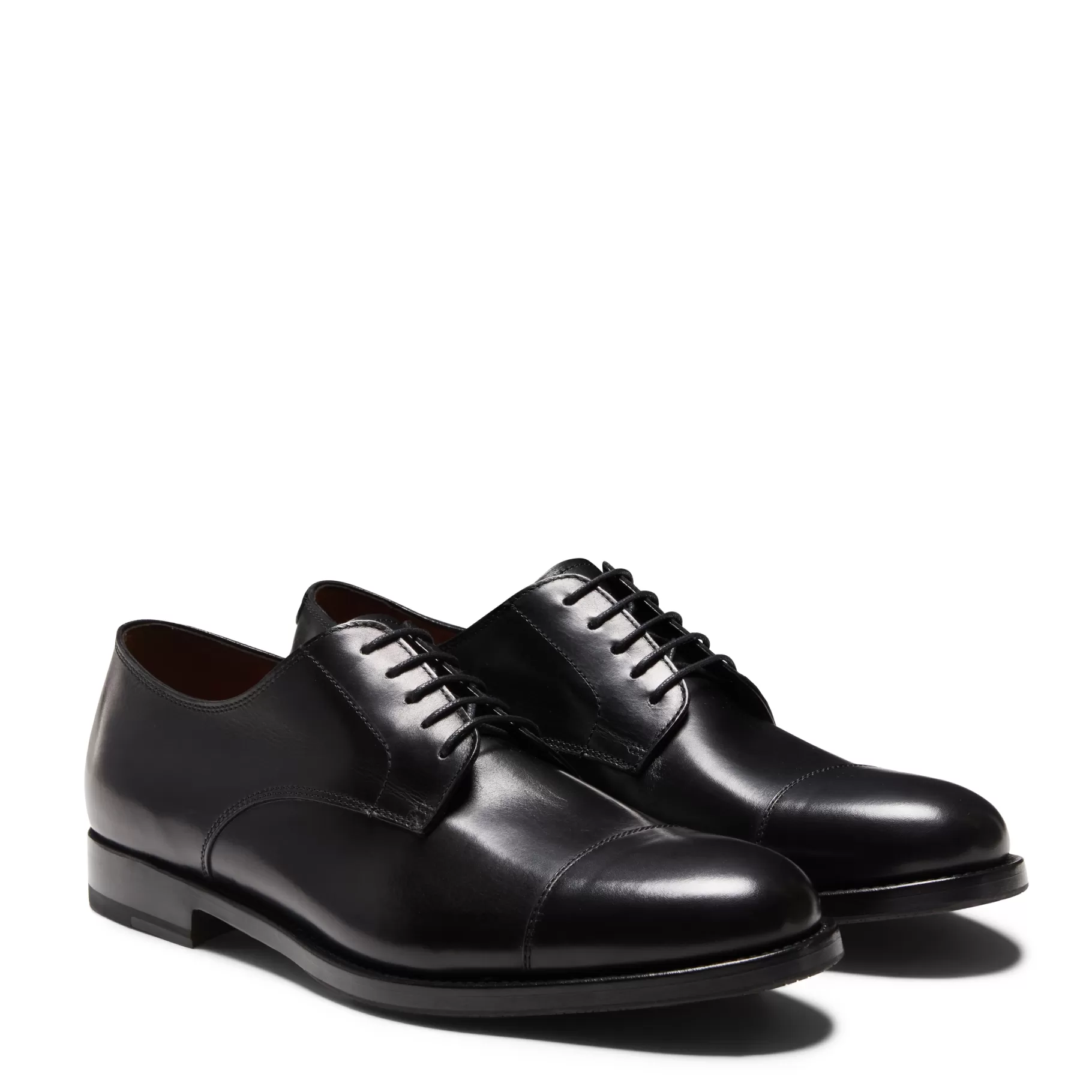 Cheap Fratelli Rossetti Stringata Derby uomo in pelle colore - Nero