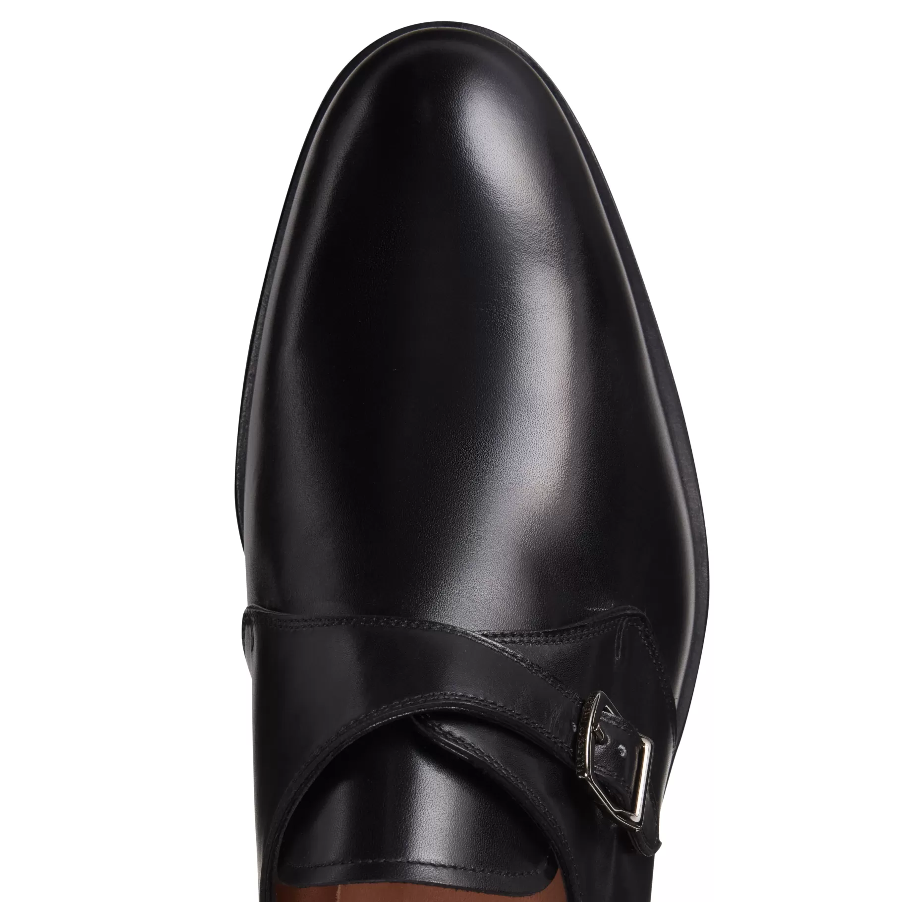 Flash Sale Fratelli Rossetti Stringate e doppia fibbia in pelle colore - Nero
