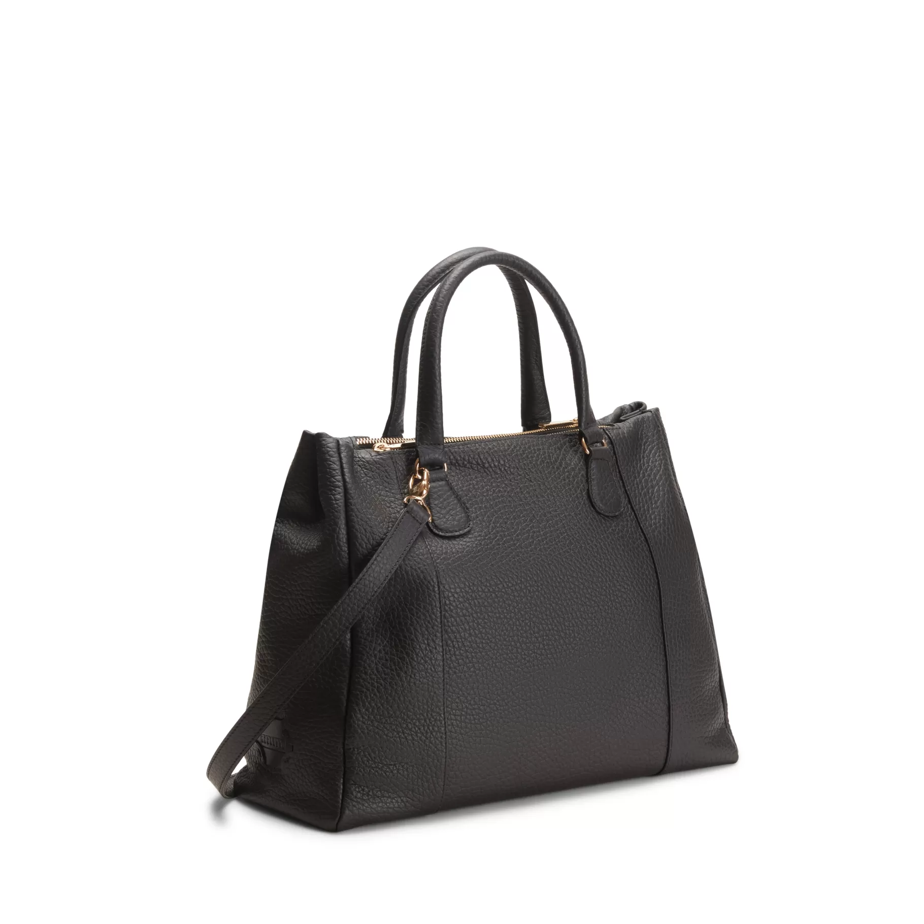 Flash Sale Fratelli Rossetti Tote bag Claire in pelle colore nero-