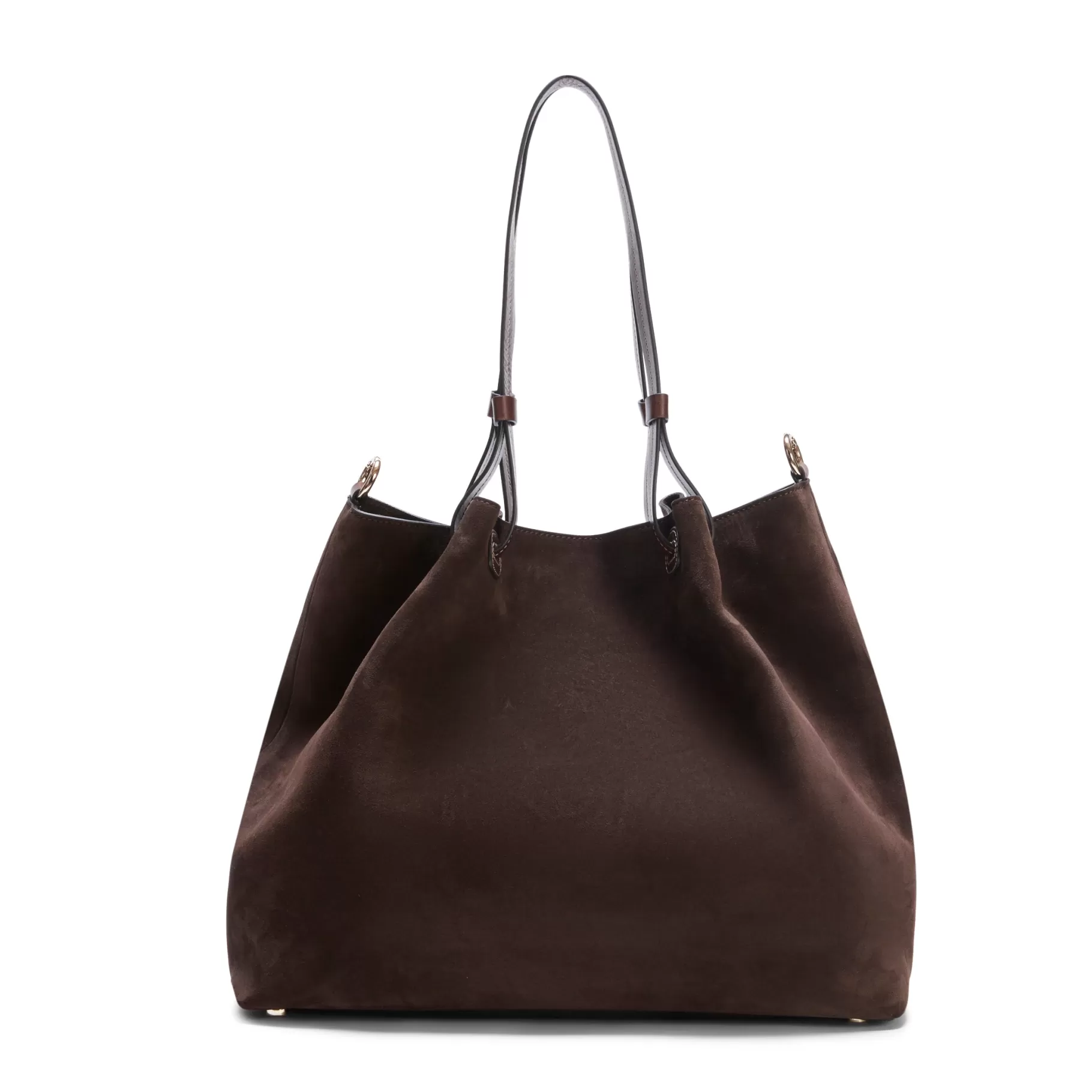 Best Fratelli Rossetti Tote bag in suede colore cacao-
